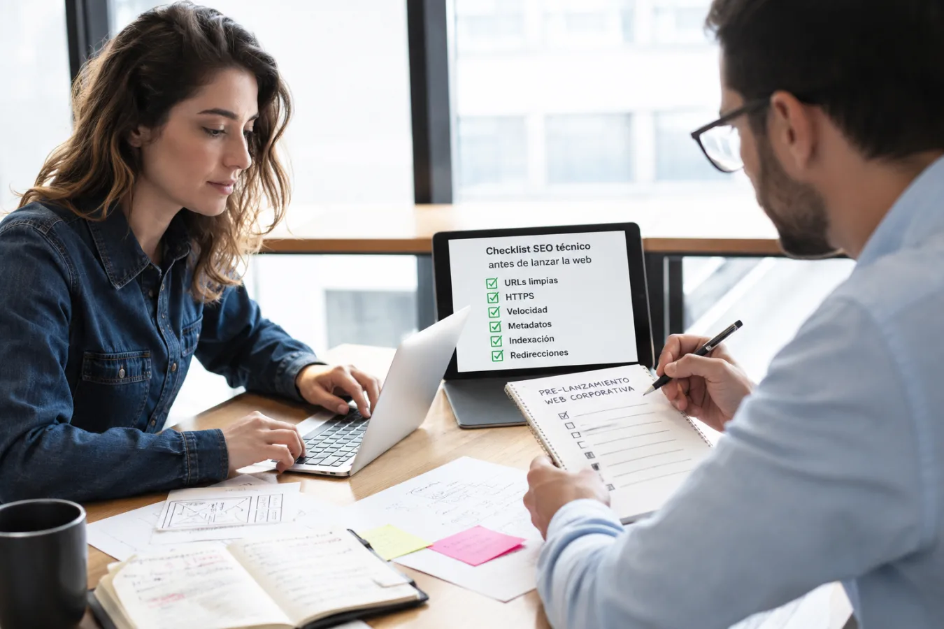 Checklist SEO técnico antes de lanzar una web corporativa