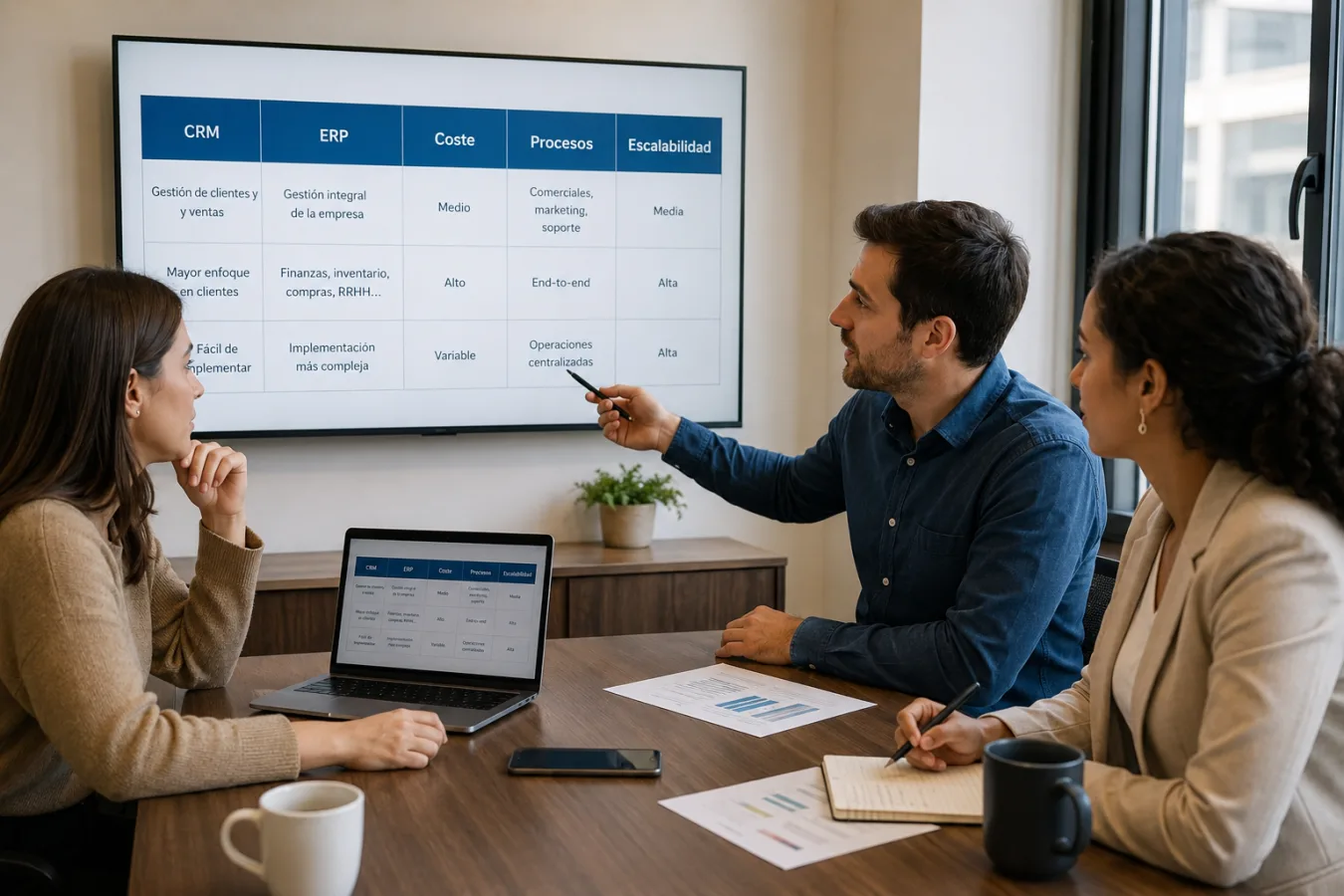 CRM y ERP para pymes: cuándo invertir y cómo elegir bien