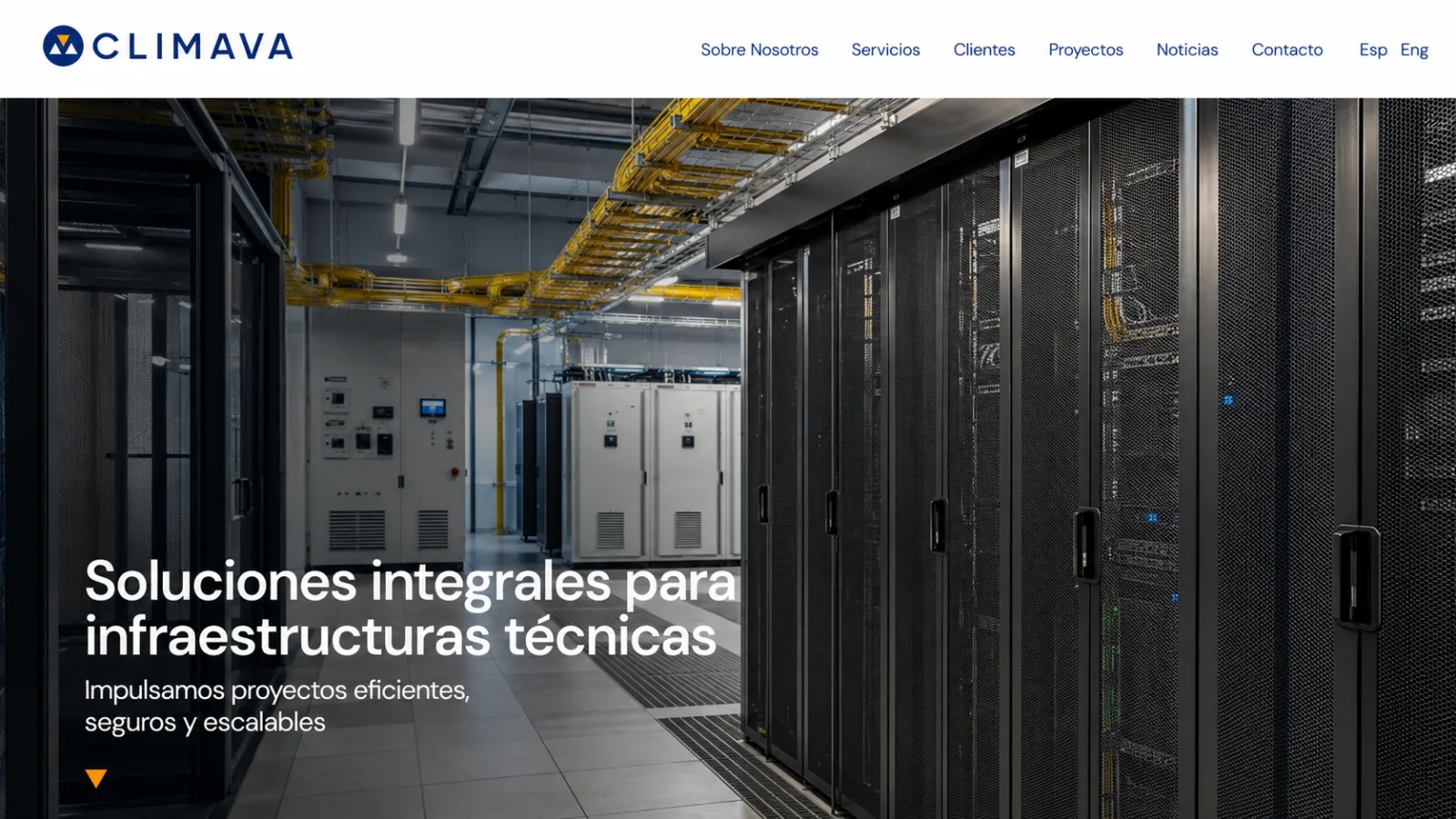 Web corporativa Climava
