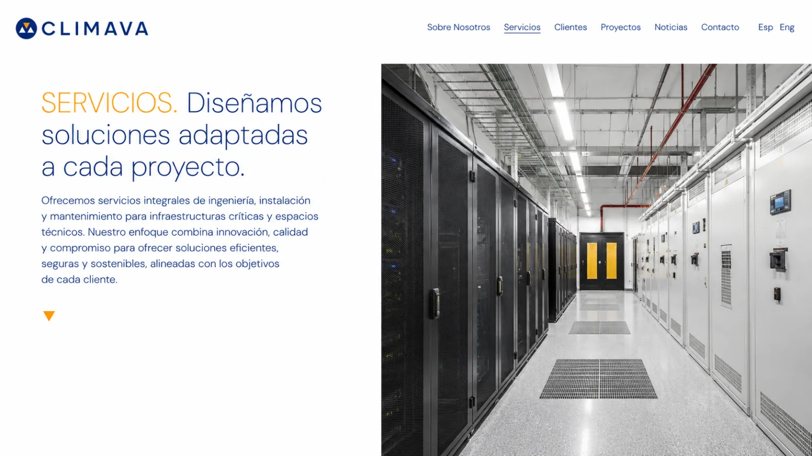 Web corporativa Climava - 4